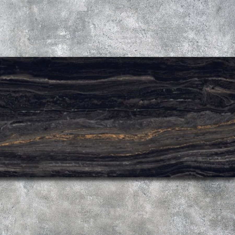 Gạch Ấn Độ Hematite Black 80x240