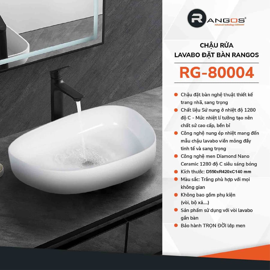 Lavabo Rangos RG-0004