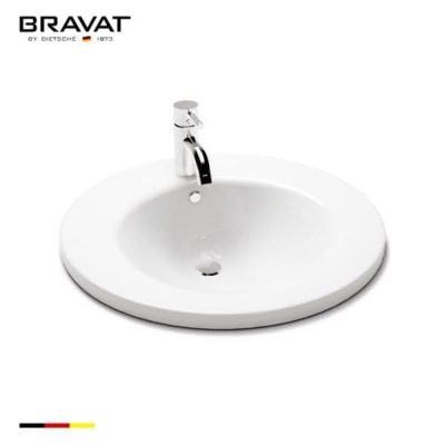 Chậu rửa Bravat C2206W-1-ENG