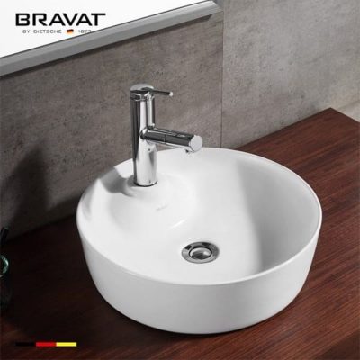 Chậu rửa Bravat C22239W-1-ENG