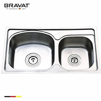 Chậu rửa Bravat K124306E