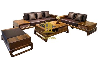 Bộ Sofa Gỗ Óc Chó SF14