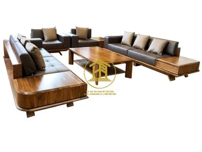 Bộ Sofa Gỗ Óc Chó SF20