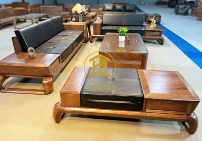 Bộ Sofa Gỗ Sồi SX1