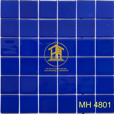 Gạch Mosaic thủy tinh 48*48*4 MH 4801