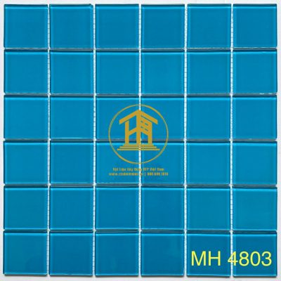 Gạch Mosaic thủy tinh 48*48*4 MH 4803