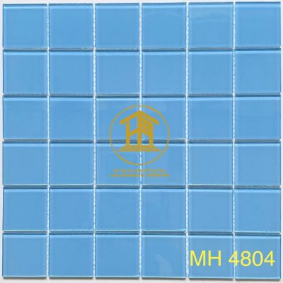 Gạch Mosaic thủy tinh 48*48*4 MH 4804