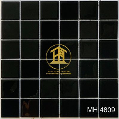 Gạch Mosaic thủy tinh 48*48*4 MH 4809