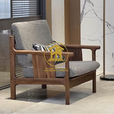 Ghế Armchair Gỗ Sồi GA3