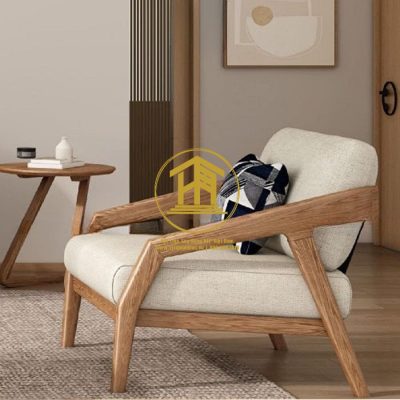 Ghế Armchair Gỗ Sồi GA4