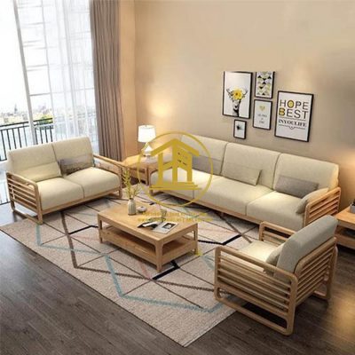 Sofa Gỗ Sồi SF18