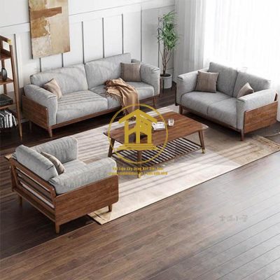 Sofa Gỗ Sồi SF19