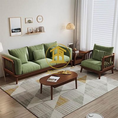 Sofa Gỗ Sồi SF22