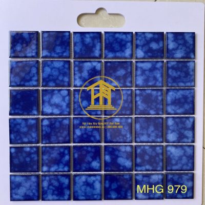 Gạch Mosaic Gốm men bông MHG 979