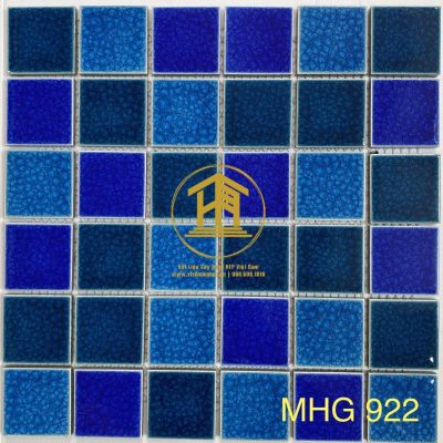 Gạch Mosaic Gốm men rạn 2 lớp MHG 922