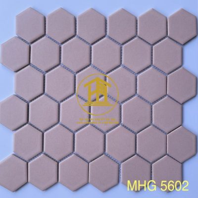Gạch Mosaic lục giác màu đen MHG 930