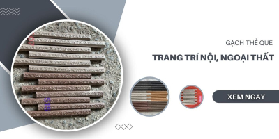 Gạch thẻ que trang trí nội, ngoại thất
