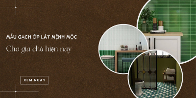 Mẫu gạch ốp lát mệnh mộc