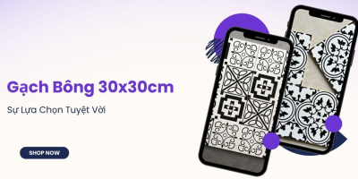 Gạch Bông Việt Nam 30x30cm