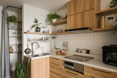 Gạch thẻ 10x10cm men bóng, Chất liệu ceramic