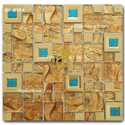 Gạch Mosaic Thủy tinh GP-MV09