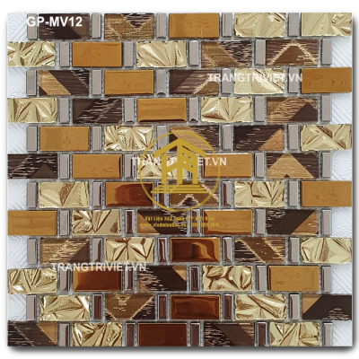 Gạch Mosaic Thủy tinh GP-MV12