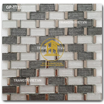 Gạch Mosaic Thủy tinh GP-TT32