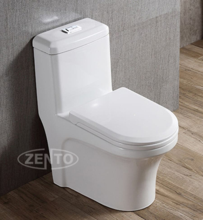 Bàn cầu 1 khối Zento BC8811