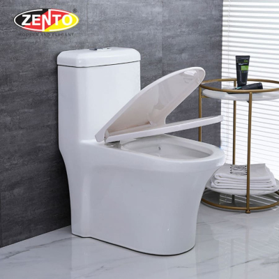 Bàn cầu 1 khối Zento BC8811-EC