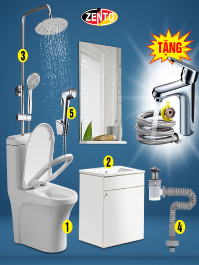 Combo nhà tắm Zento BS05