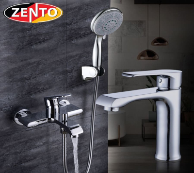 Combo sen tắm vòi chậu Zento CB014