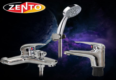 Combo sen tắm vòi chậu Zento CB018