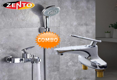 Combo sen tắm vòi chậu Zento CB023