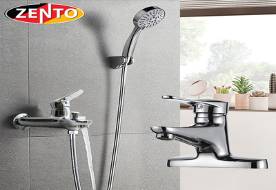 Combo sen tắm vòi chậu Zento CB026