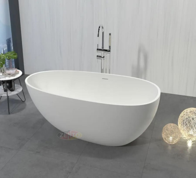 Bồn tắm nằm Zento Oval Acrylic RY507