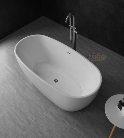 Bồn tắm nằm Zento Oval Acrylic RY519