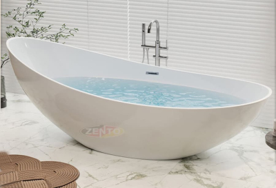 Bồn tắm nằm Zento Oval Acrylic RY616